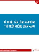 kỹ thuật tấn công và phòng thủ trên không gian mạn - kỹ thuật mã hóa