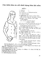 Nghệ Thuật Thời Trang - Cắt May Vỡ Lòng part 7 pptx