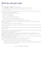 Đề nâng cao bồi dưỡng cho người giỏi- có đáp án
