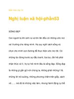 Kiến thức lớp 12 Nghị luận xã hội-phần53 potx