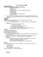 giáo án ôn thi vàoTHPT