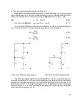 Điện Tử - Kỹ Thuật Mạch Điện Tử part 9 ppt