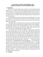 SKKN Toán thcs CNTT