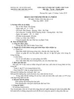 Thành tích cả nhân