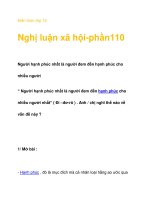 Kiến thức lớp 12 Nghị luận xã hội-phần110 doc