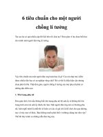 6 tiêu chuẩn cho một người chồng lí tưởng pdf