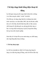 5 bí kíp chụp hình bằng điện thoại di động pdf