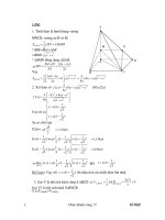 DAP AN- HINH HOC KHONG GIAN