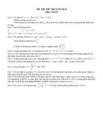 De thi DH va TN 2010