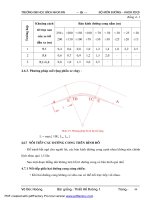 Bài giảng thiết kế đường 1 P7 ppt