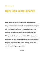 Kiến thức lớp 12 Nghị luận xã hội-phần23 ppsx