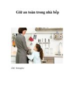 Giữ an toàn trong nhà bếp pdf