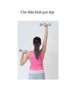 Cho thân hình gọn đẹp docx