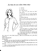 Nghệ Thuật Thời Trang - Cắt May Cơ Bản part 6 ppt