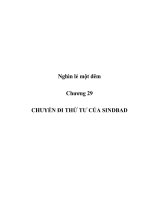 CHUYẾN ĐI THỨ TƯ CỦA SINDBAD docx