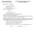 DE THI TUYEN LOP 10 TOAN