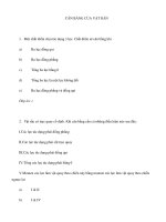 CÂN BẰNG CỦA VẬT RẮN pptx