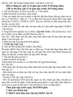 Thủ tục và hồ sơ xét thi đua