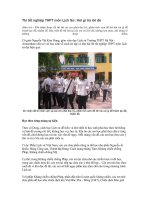 BÍ QUYẾT ĐẠT ĐIỂM CAO MÔN SỬ TRONG THI TỐT NGHIỆP