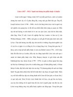 Lister (1827 – 1912): Người mở đường cho phẫu thuật vô khuẩn docx