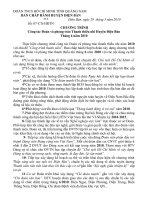 Chương trình công tác Đoàn tháng 6.2010