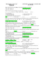 De va DA thu DH Hoa 5.2010