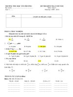 đề thi cuối năm lớp 5