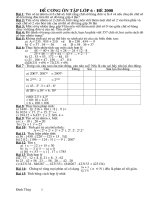 ôn tập cuối năm lớp 6