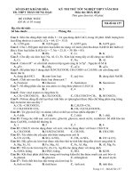 ĐỀ THI THỬ TỐT NGHIỆP THPT 2010