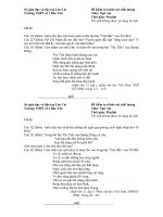 Đề thi khảo sát lớp 12