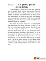 KỸ THUẬT VIỄN THÔNG - Chương 8: Mối quan hệ giữa dữ liệu và tín hiệu ppsx