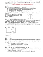 Đáp án Đề số 4 thi vào lớp 10 chuyên lý