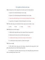 Trắc nghiệm sự hấp thụ ánh sáng pps