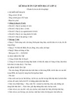 ke hoach on tap dia ly