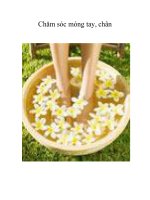 Chăm sóc móng tay, chân pot