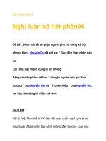 Kiến thức lớp 12 Nghị luận xã hội-phần96 doc