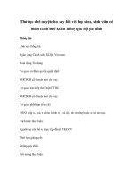 Thủ tục phê duyệt cho vay đối với học sinh, sinh viên có hoàn cảnh khó khăn thông qua hộ gia đình docx