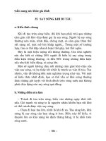 Cẩm nang sức khỏe gia đình (Phần 13) doc