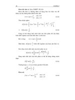 Giáo trình lý thuyết kỹ thuật điều khiển tự động 3 docx
