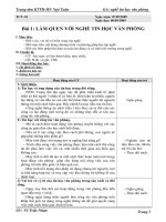 giáo án nghề tin học 2010