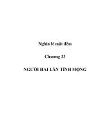 NGƯỜI HAI LẦN TỈNH MỘNG ppt