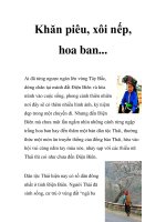 Khăn piêu, xôi nếp, hoa ban... ppsx