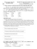 đề thi kscl cuối kì 2 2010