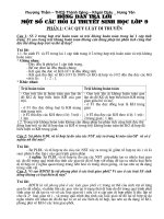 on thi doi tuyen HSG sinh 9