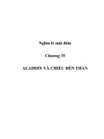 ALADDIN VÀ CHIẾC ĐÈN THẦN pdf
