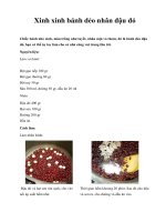 Xinh xinh bánh dẻo nhân đậu đỏ ppsx