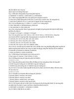 Đề thi thử TN Hóa -Dềd 32