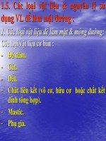 Bài giảng xây dựng mặt đường ôtô 1 & 2 - P7 pps