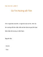 Các món tôm –phần 5 pps