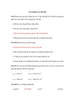 Trắc nghiệm Lực hấp dẫn pps